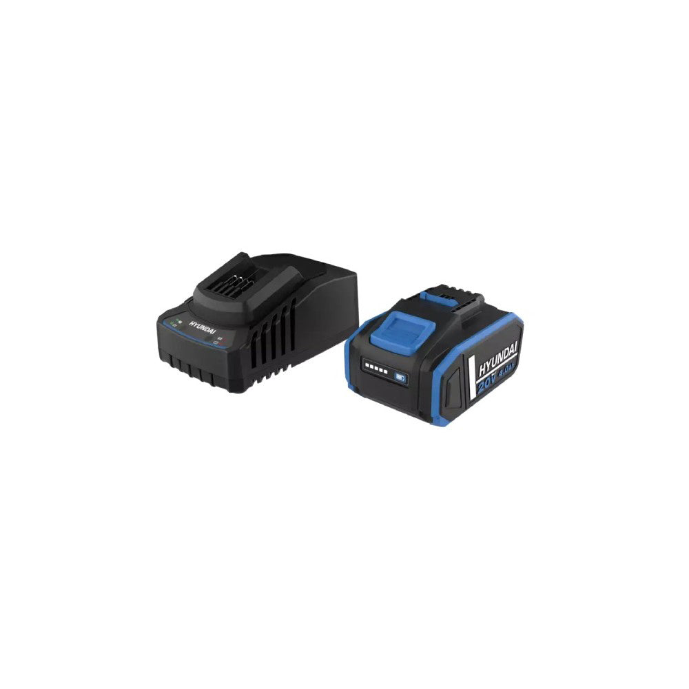 KIT SET BATTERIA CARICABATTERIE + BATTERIA 4.0Ah 20V BI20-4/C20-2 HYUNDAI