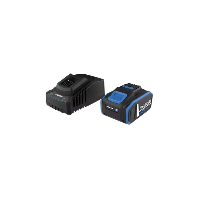 KIT SET BATTERIA CARICABATTERIE + BATTERIA 4.0Ah 20V BI20-4/C20-2 HYUNDAI