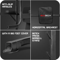 Stazione Fitness Multifunzione Power Tower chin-up dip station dotata di barra regolabile panca per trazioni,flessioni e addominali