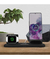 Stazione Di Ricarica Rapida Wireless 3 In 1 Per Iphone Apple Watch Airpods W8899         