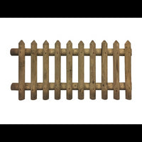 Steccato Con Mezzo Palo 200X60H. Losa