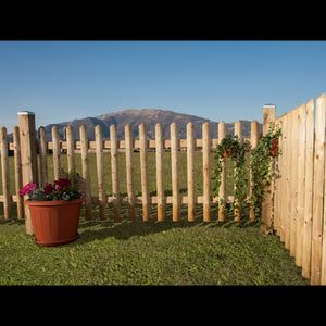 Steccato Con Mezzo Palo 200X60H. Losa