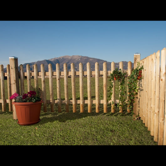 Steccato Con Mezzo Palo 200X80H. Losa