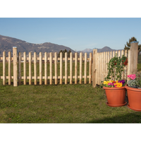 Steccato Con Mezzo Palo 200X80H. Losa