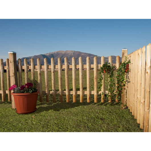 Steccato Con Mezzo Palo 200X80H. Losa