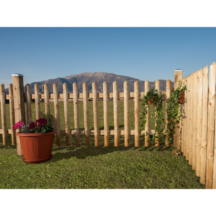 Steccato Con Mezzo Palo 200X80H. Losa