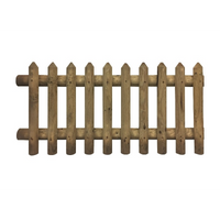 Steccato Con Mezzo Palo 200X80H. Losa