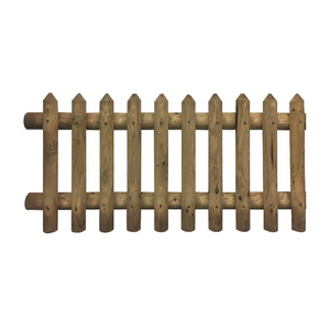 Steccato Con Mezzo Palo 200X80H. Losa