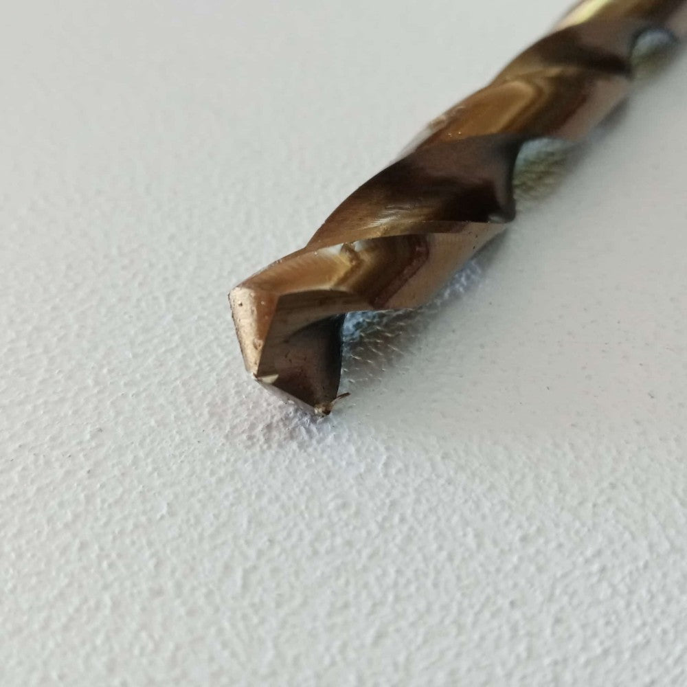 Stella bianca 8,50mm punta elicoidale hss cobalto 8% din 338