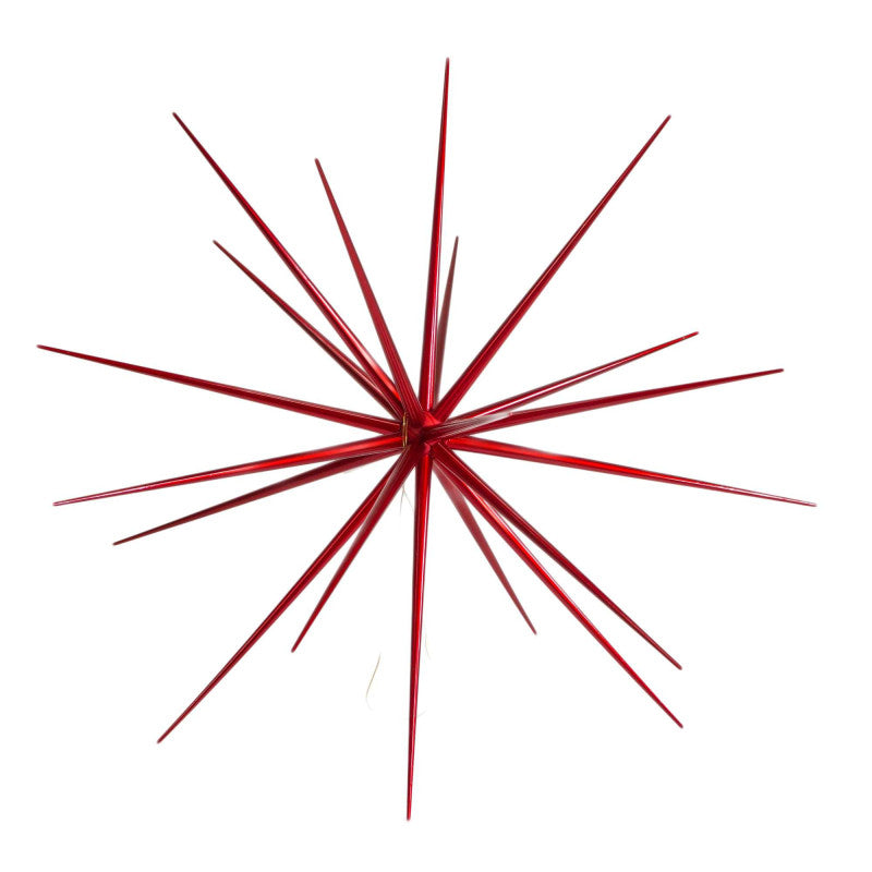 Stella plastica rosso cmh100