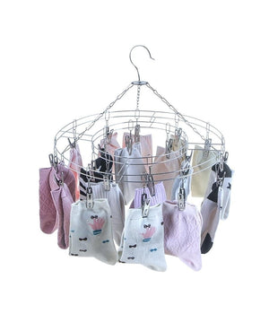 Stendibiancheria 15 Mollette Tondo Diametro 30cm In Acciaio Stendino Biancheria         