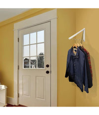 Stendibiancheria Appendiabiti Pieghevole Design Ondulato Salvaspazio A Parete         