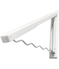 Stendibiancheria Appendiabiti Pieghevole Design Ondulato Salvaspazio A Parete         