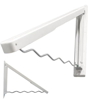 Stendibiancheria Appendiabiti Pieghevole Design Ondulato Salvaspazio A Parete         