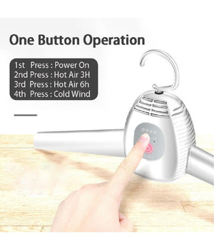 Stendibiancheria Elettrico Portatile Asciugatrice Appendiabiti Rimovibile Casa         