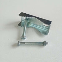 Stendibiancheria fisso da 575mm in acciaio zincato con agganci per ringhiera - vendita a coppia