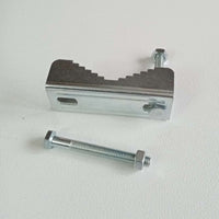 Stendibiancheria fisso da 575mm in acciaio zincato con agganci per ringhiera - vendita a coppia