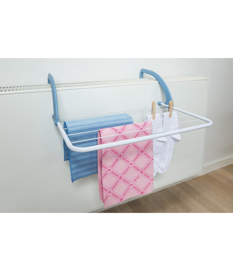 Stendibiancheria Stendino Stendipanni Bucato Adatto Per Balcone Termosifone 60cm         