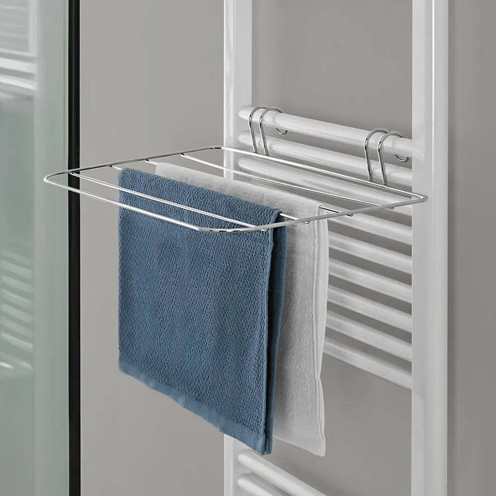 Stendibiancheria universale per termoarredo in acciaio cromo 51x28
