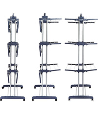 Stendibiancheria Verticale A Torre Pieghevole A Torre Salvaspazio 3 Piani Ruote         