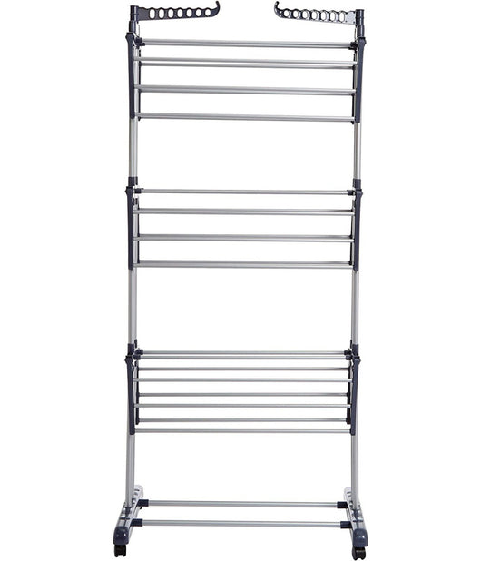 Stendibiancheria Verticale A Torre Pieghevole A Torre Salvaspazio 3 Piani Ruote         