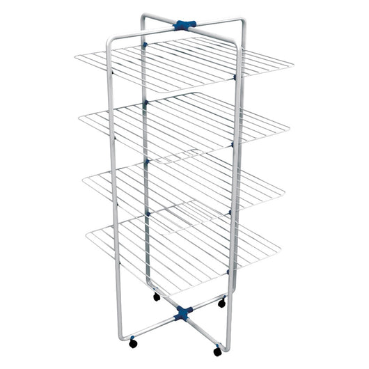 STENDIBIANCHERIA 'VIP 4' cm 71 x 71 x 168 aperto