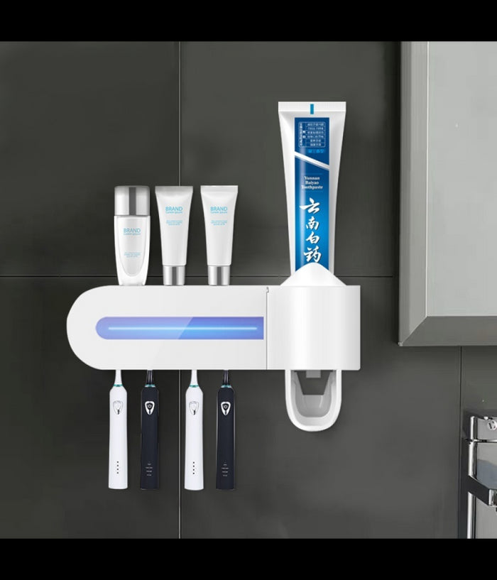 Sterilizzatore Per Spazzolino Dispenser Dentifricio Supporto Spazzolini Lw-y01         