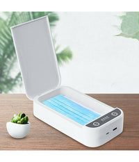 Sterilizzatore Uv Portatile Box Disinfezione Oggetti Telefono Diffusore Aromi         