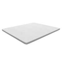 Topper Memory Foam 180x200 - alto 5 cm, a portanza differenziata, sfoderabile | Correttore H5
