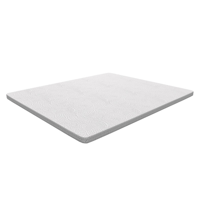 Topper Memory Foam 165x200 - alto 5 cm, a portanza differenziata, sfoderabile | Correttore H5