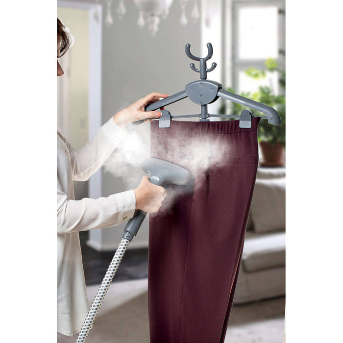 Stiratrice Verticale Professionale - Vapore Continuo - Serbatoio 3L - Bianco