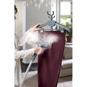 Stiratrice Verticale Professionale - Vapore Continuo - Serbatoio 3L - Bianco