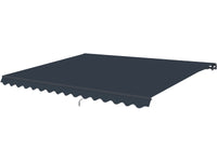 Tenda da sole in alluminio "Ombra 4" - 395 x 300 cm - Grigio