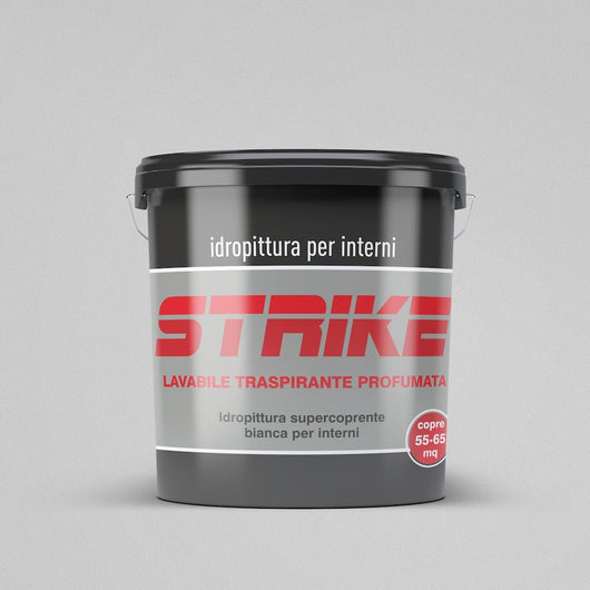 Pittura Lavabile per Interni Strike - Rivestimenti Interni Bianco - Litri 5