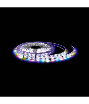 Strip Led Bobina 5 Metri Rgb 24v Smd 5050 Multicolor 16w/m Ip65 300 Led Striscia         