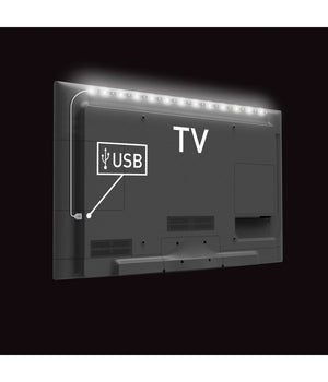 Strip Led Striscia Usb 100cm L5 6.48w 5v Per Retroilluminazione Televisore Tv         