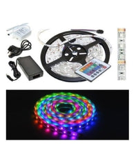 Strip Smd Bobina Striscia Led 5050 Flessibile 5mt Adesiva Interno Esterno Ip65         