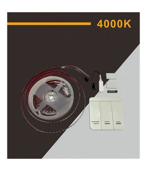 Strip Striscia Led 2835 Flessibile Dc 24v 10 Giochi Luce Ip20 5 Mt W2835-24-120         