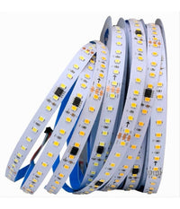 Strip Striscia Led 2835 Flessibile Dc 24v 10 Giochi Luce Ip20 5 Mt W2835-24-120         