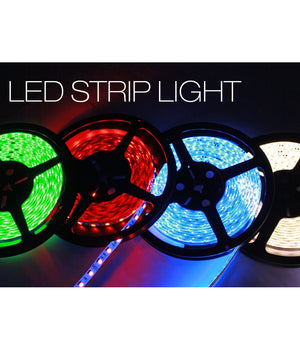 Strip Striscia Led 5m 3528 5050 5630 300 Led Impermeabile Fredda Calda Rgb  -verde -smd 3528  -1 Ampere  -