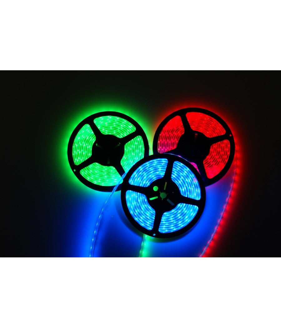Strip Striscia Led 5m 3528 5050 5630 300 Led Impermeabile Fredda Calda Rgb  -verde -smd 3528  -2 Ampere  -