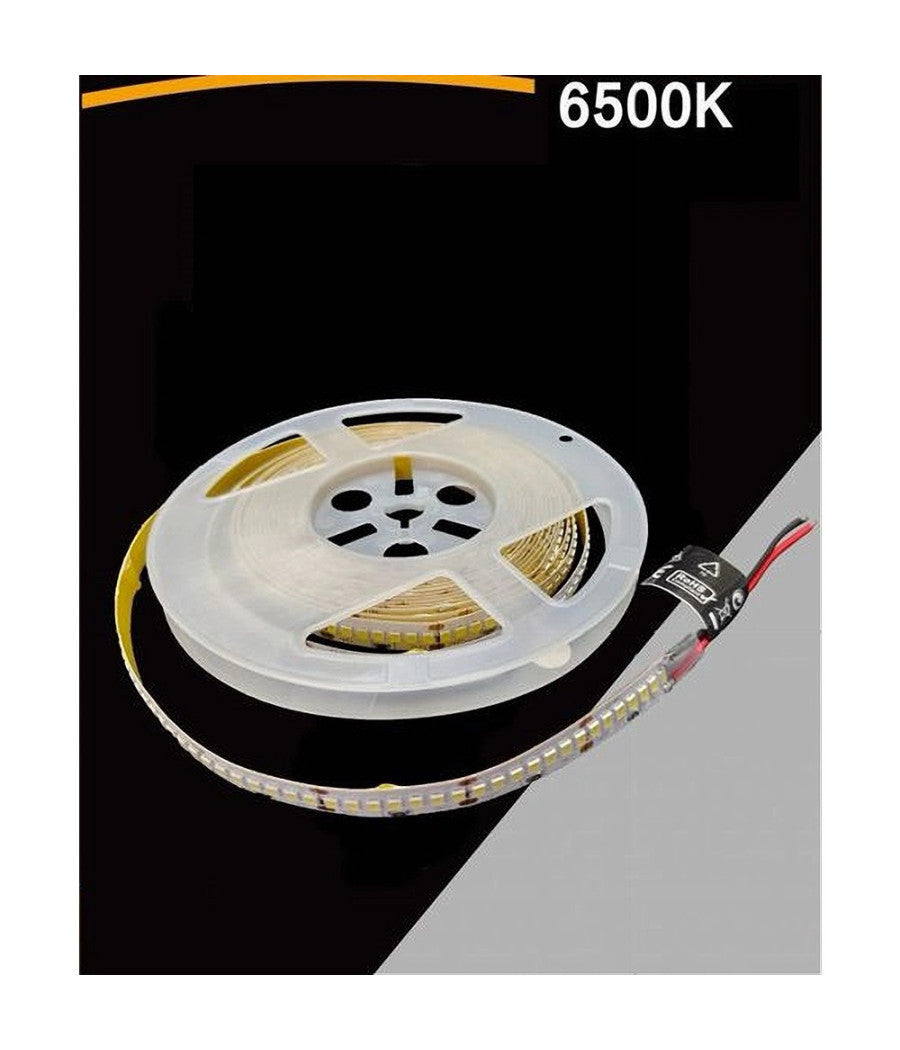 Strip Striscia Led 5mt Dc 24v Smd 2835 Ip20 90w Luce 3000k 6500k 4000k Dc24v-240         