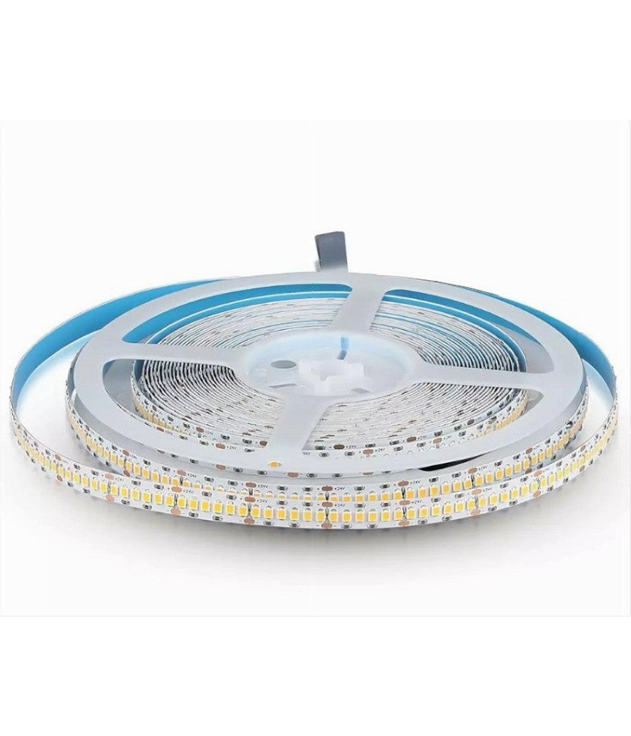 Strip Striscia Led 5mt Dc 24v Smd 2835 Ip20 90w Luce 3000k 6500k 4000k Dc24v-240         