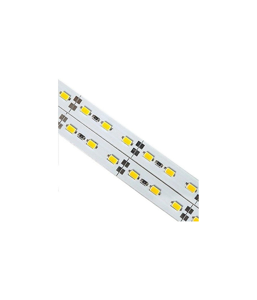 Strip Striscia Rigida Barra 1 Metro A Led 5630 7020 5050 13w 72 Led Calda Fredda  -rgb -smd 5050     