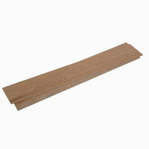 IDMarket - Strisce adesive in PVC SOLEA 2,23m² legno effetto rovere scuro