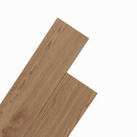 IDMarket - Strisce adesive in PVC SOLEA 2,23m² legno effetto rovere scuro