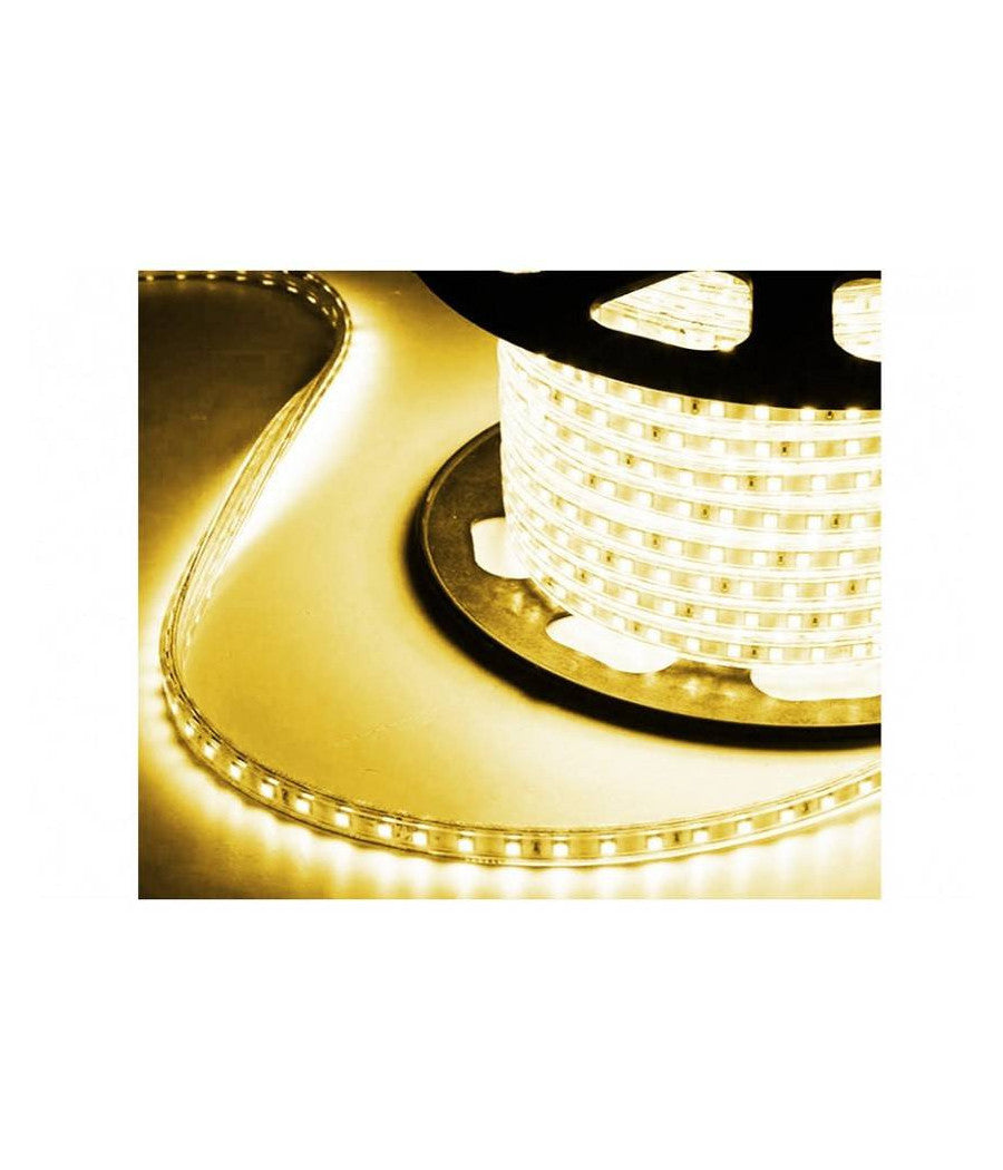 Strisce Led Gommate 2835 144d 10mm 100mt 220v Vari Toni Di Colori Luce 2835smd         