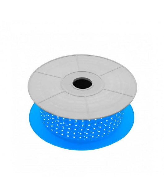 Strisce Led Gommate Smd 2835 A 220v Da 5mm Bobina Stripled 100mt 2835-120 Colore  -blu      -