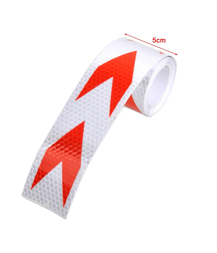 Strisce Nastro Adesivo Catarifrangente Auto Camion Vari Colori Alta Visibilità          