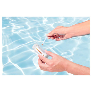 Trade Shop - Strisce Test Reattive Per Piscine Idromassaggi Spa Clorinatore Ad Acqua Salata 58767 -